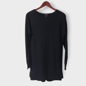 Halogen Black Crew Neck Sweater